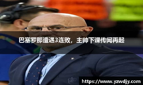 巴塞罗那遭遇3连败，主帅下课传闻再起
